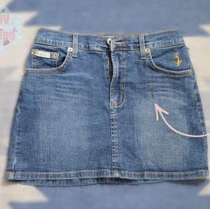 Baby phat mini skirt